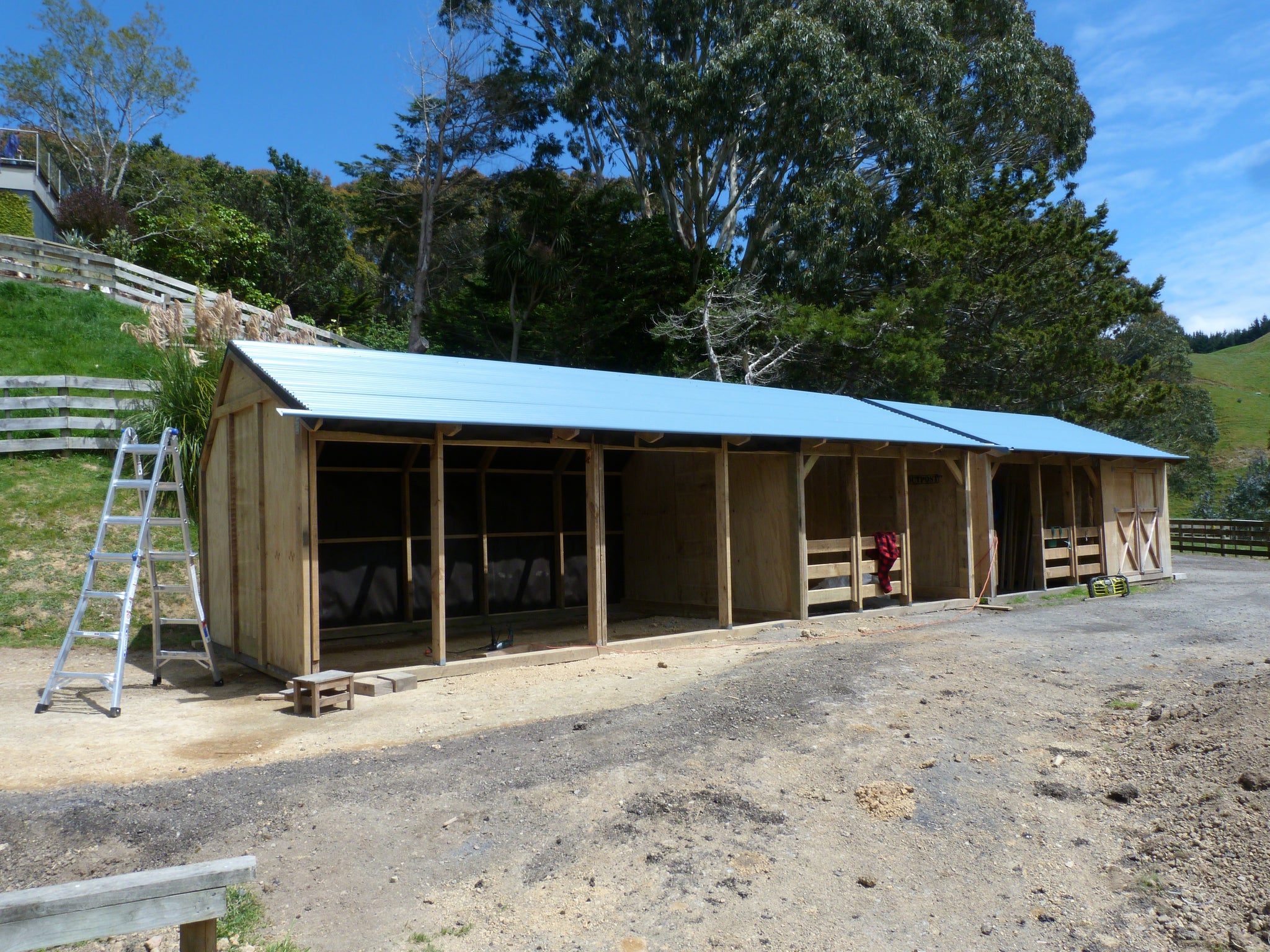 Carol Houston's Horse stable and double tackshed