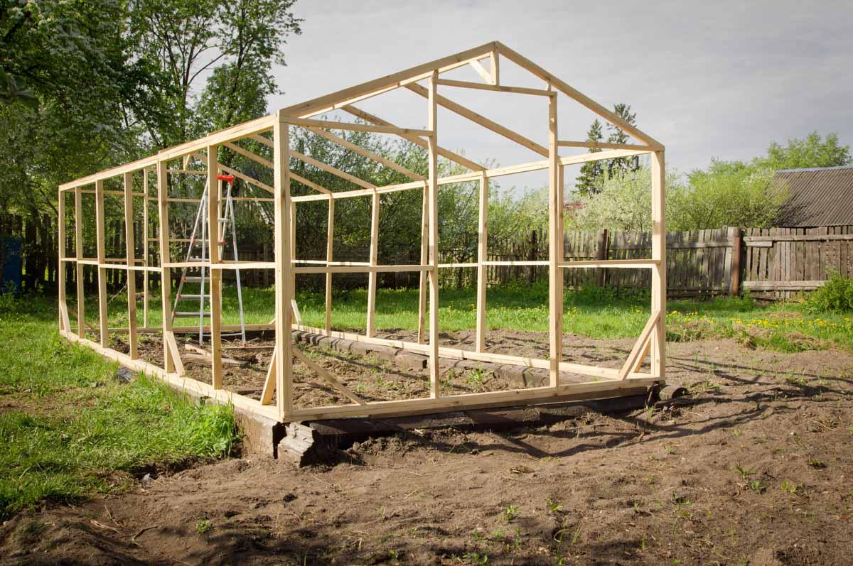 How to Build a Greenhouse Out of Wood?