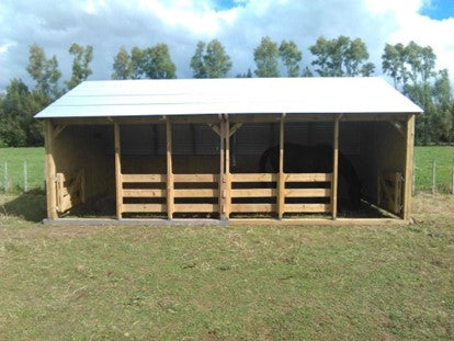 Steph Extra Large Paddock Shelter with Gates & Rails