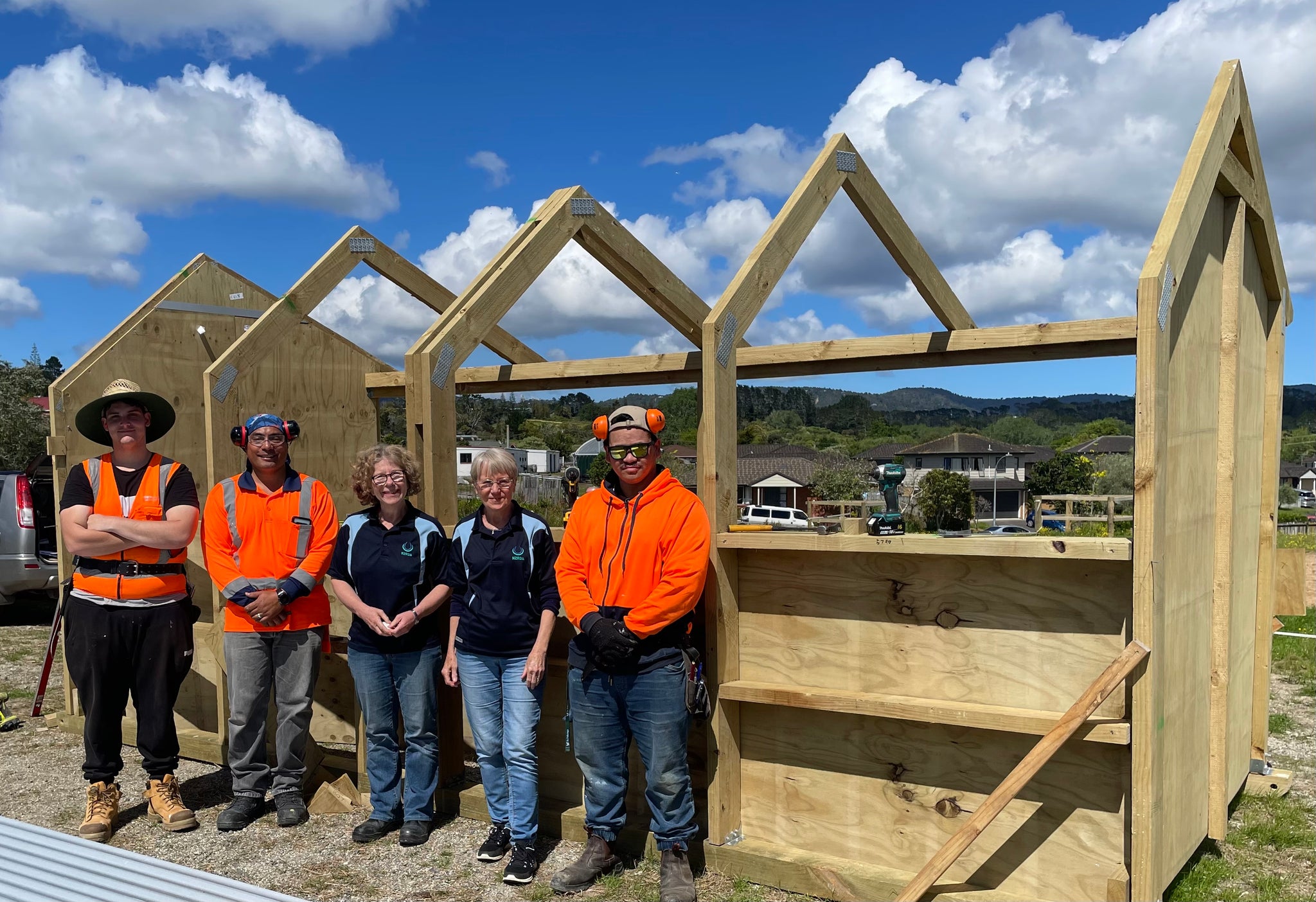 Replacement shelter for West Auckland Riding for the Disabled
