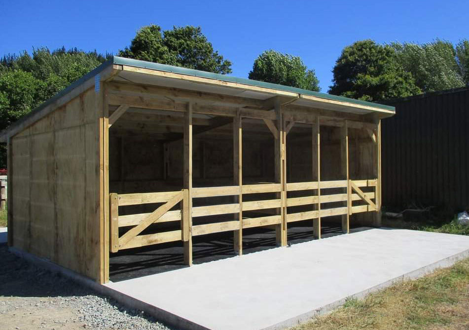New Horse Stalls for Hutt Valley RDA