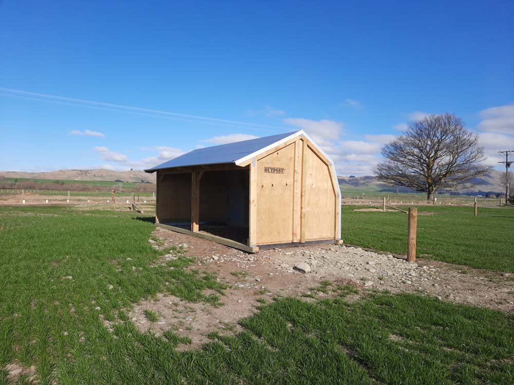 Upland Side Open Shelter 5.8m