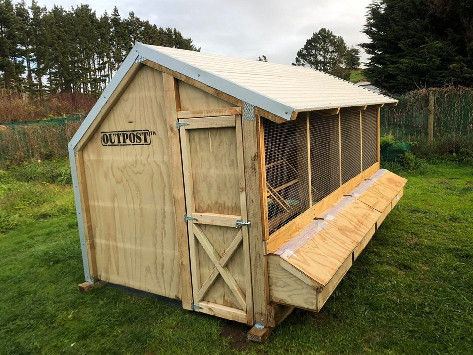 4 Bay Chicken Coop