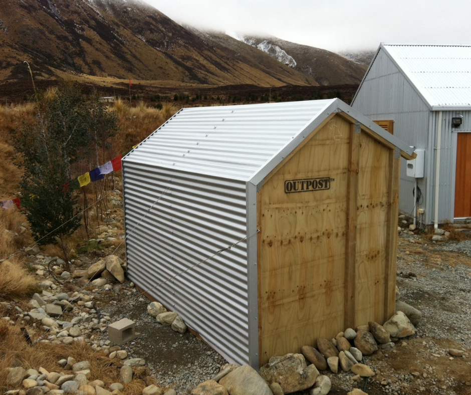 Firewood & Tool Shed Combo Small