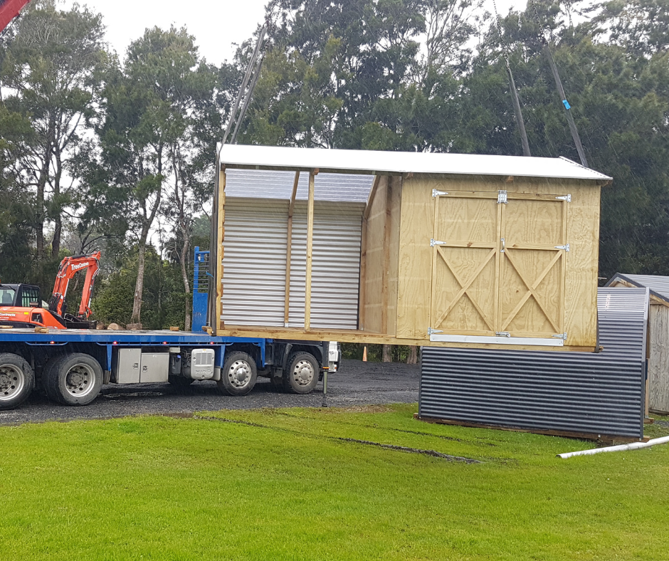 Firewood & Tool Shed Combo Large