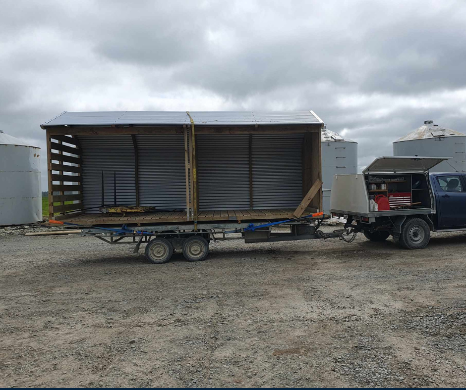 Large Firewood Shed 5.8m