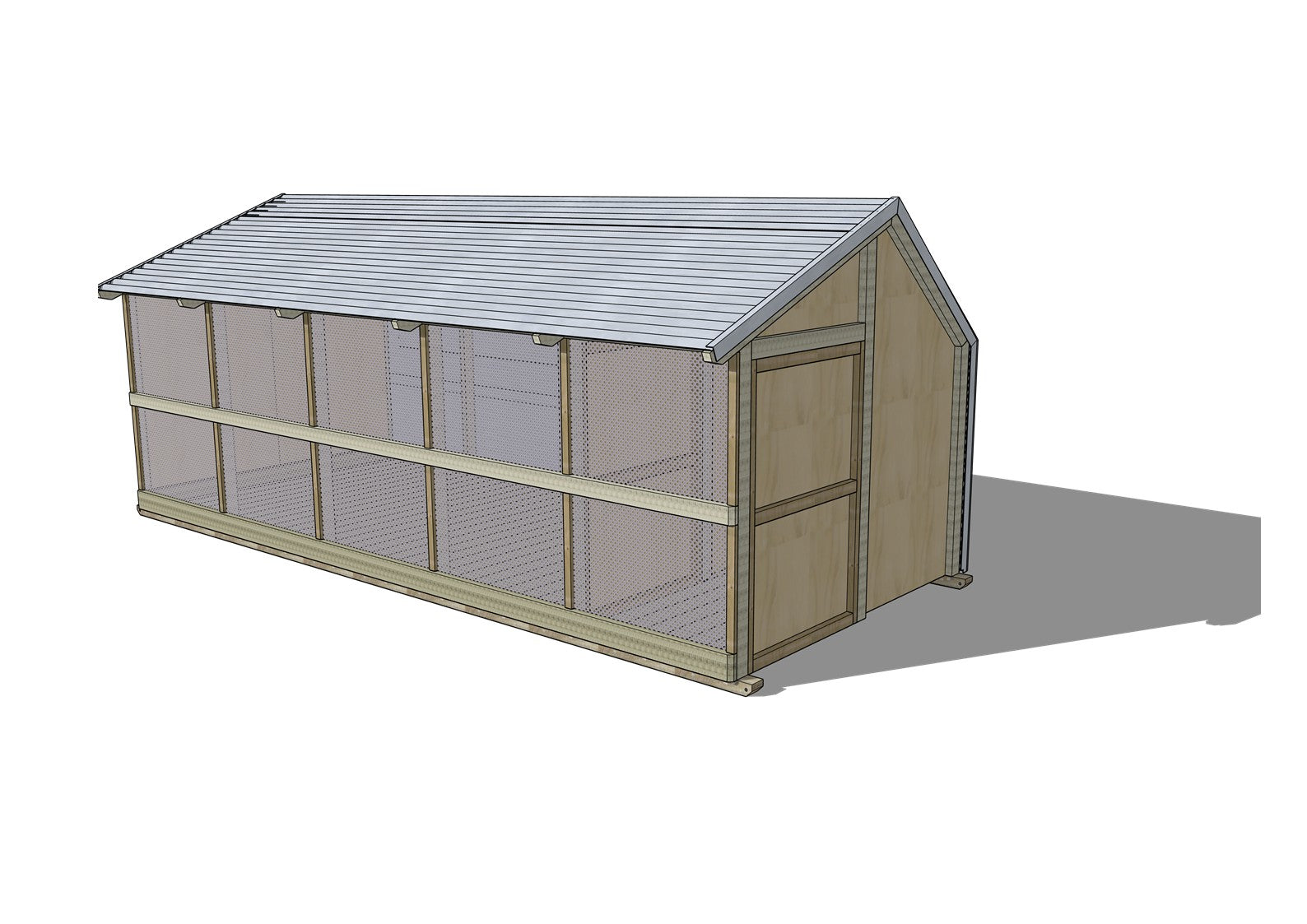 Large Bird Aviary - Outpost Kitset Buildings