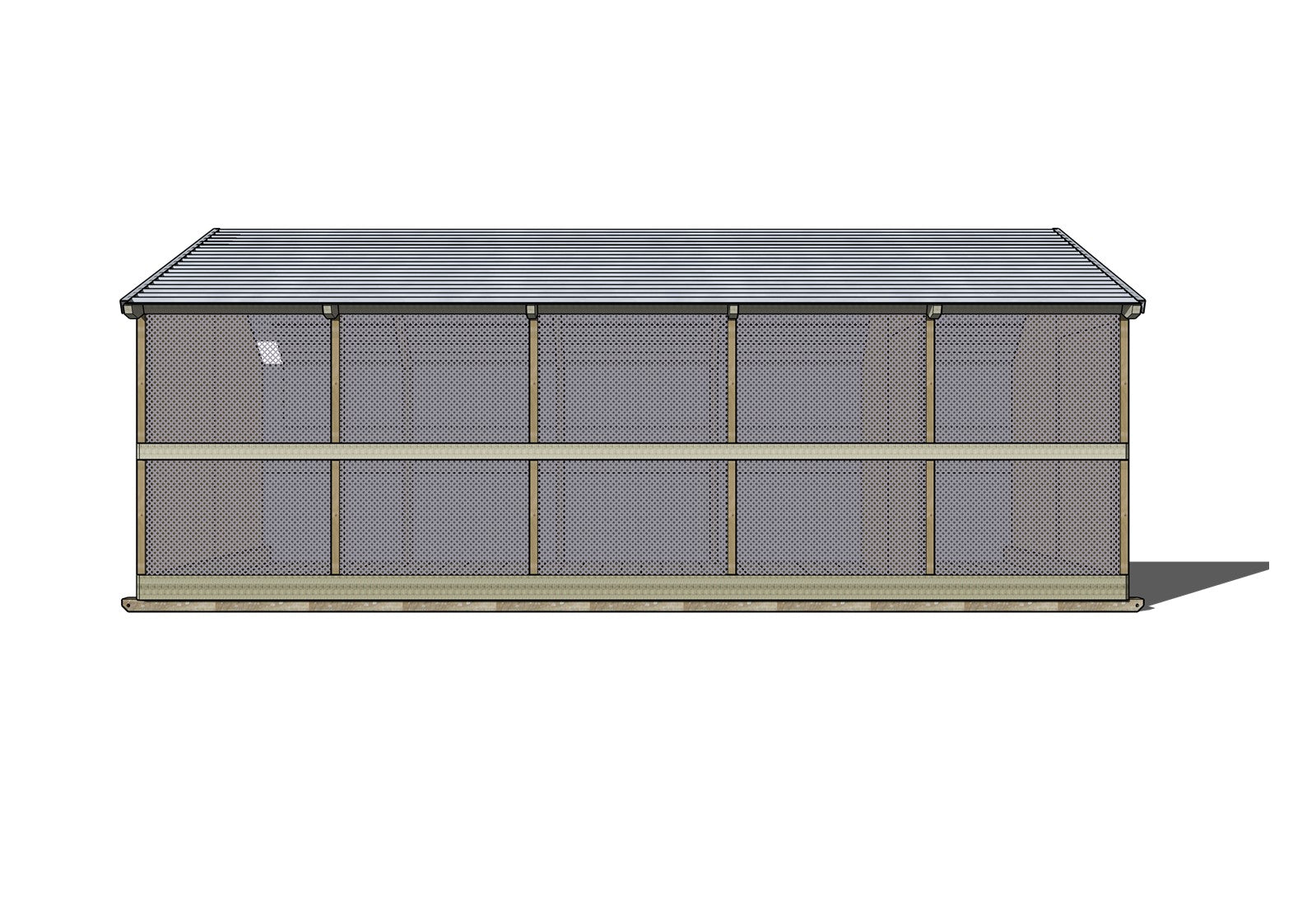 Large Bird Aviary - Outpost Kitset Buildings