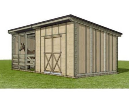 Hunter Horse Stalls with Tack Shed | Outpost Buildings NZ