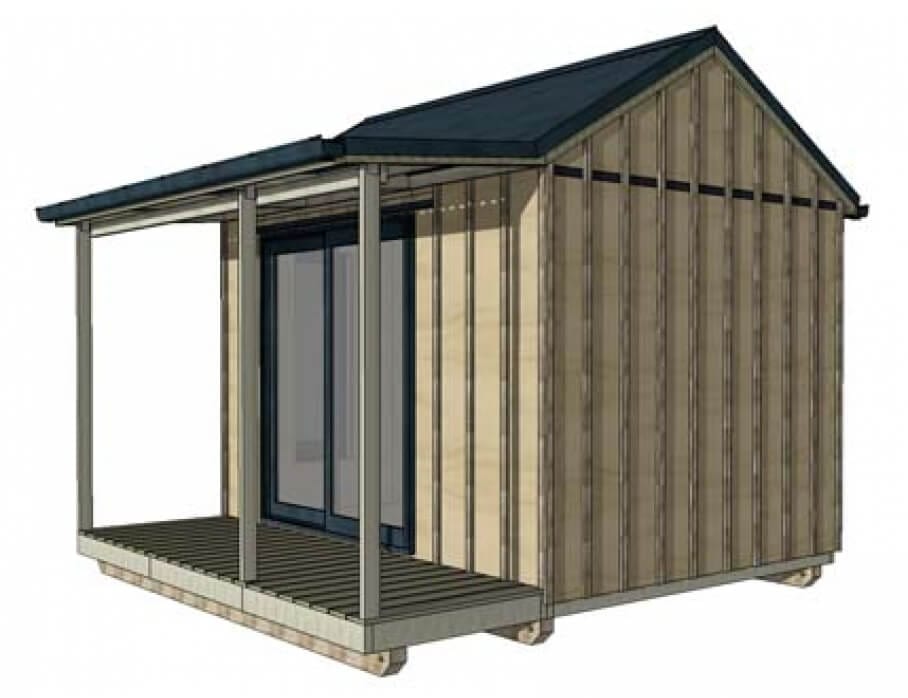 Lakeside Cabin 10sqm - Outpost Buildings