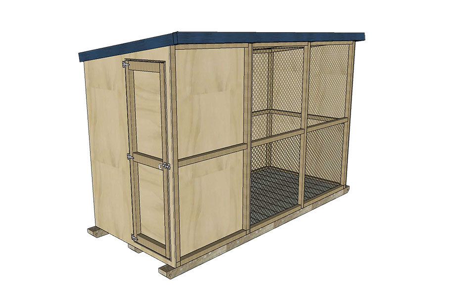 Wooden Kitset Brid Aviaries For Sale NZ | Outpost Building's
